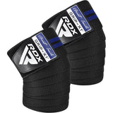 RDX Knee Support, Black-Blue