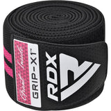 RDX Knee Wrap, Black-Pink