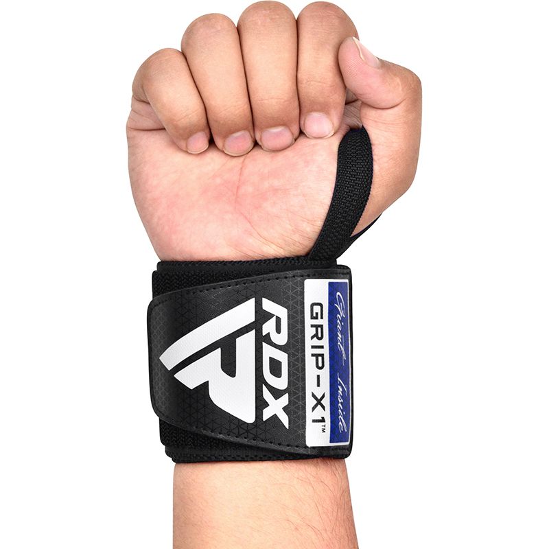 RDX Wrist Wrap, Black-Blue