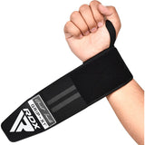 RDX Wrist Wrap, Black-Grey