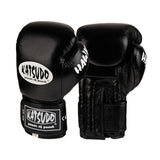 Katsudo Hawk boxing gloves, black