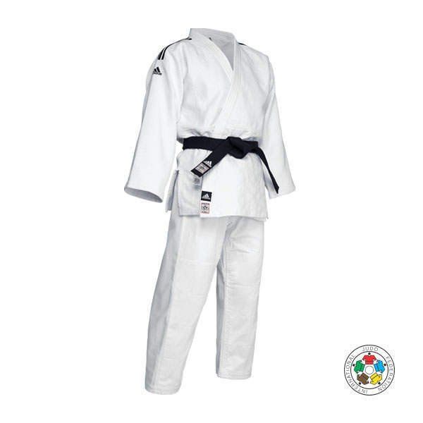 Adidas JU Kimono Champion III IJF Regular Fit 750g, White