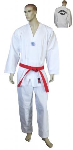 Katsudo TKD Dobok WTF 550g, White