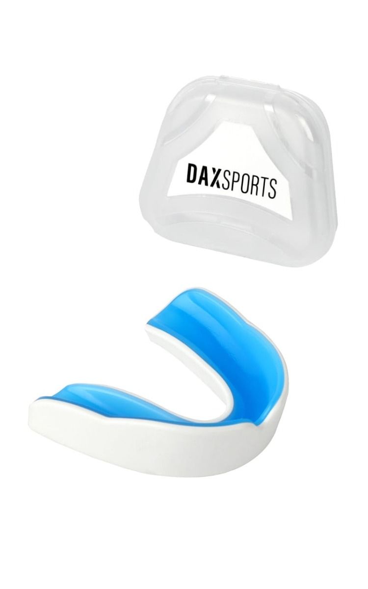 Dax Mouthguard, White-Blue