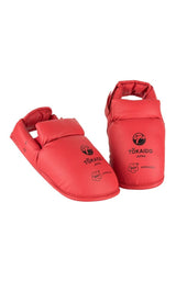 Tokaido WKF Instep Protectors, Red