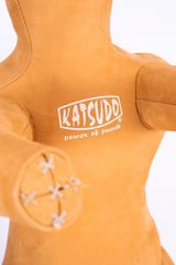 Katsudo two-legged leather wrestling dummy Slamboy, yellow