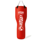 Katsudo funnel-shaped punching bag Chaindrop with chain, red