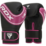 RDX Kids Boxing Gloves, Pink-Black