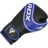 RDX Kids Boxing Gloves, Blue-Black