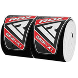 RDX Knee Wraps PLUS, White-Black