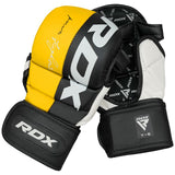 RDX MMA Sparring Gloves T6, Yellow-Black