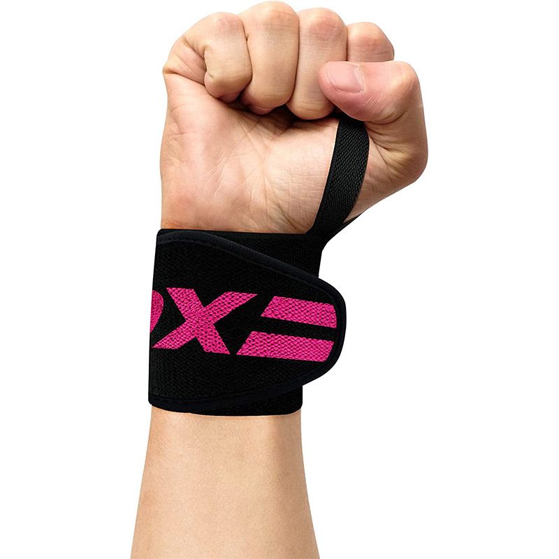 RDX Professional Gym Wrist Wraps, Pink