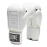 Leone boxing gloves Maori, white
