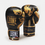 Leone Muay Thai Boxing Gloves, Black
