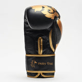 Leone Muay Thai Boxing Gloves, Black