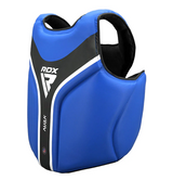 RDX Aura Plus T17 Chest Protector, Blue-Black
