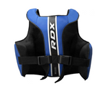RDX Aura Plus T17 Chest Protector, Blue-Black