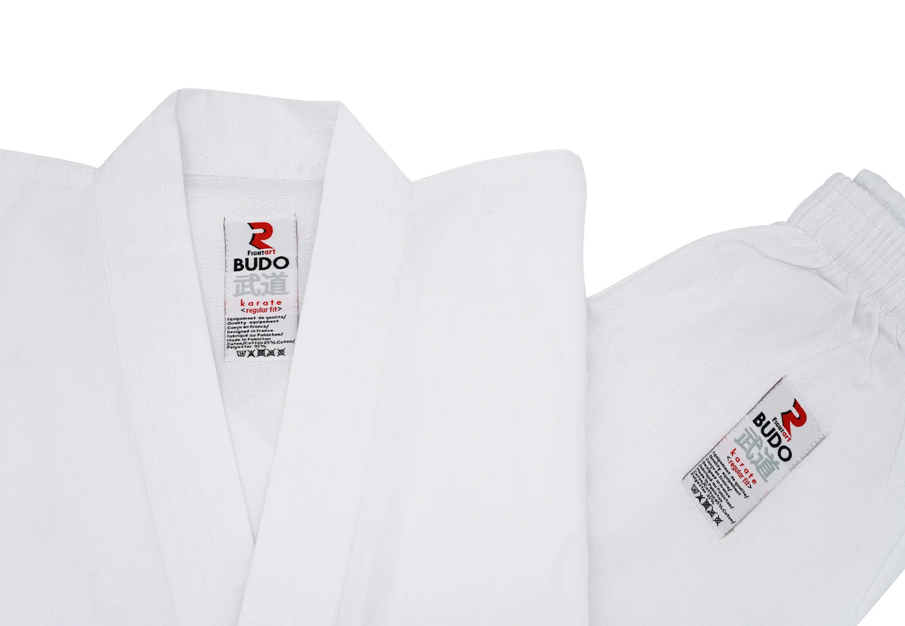 Fight Art KA kimono with belt Budo 345g, white