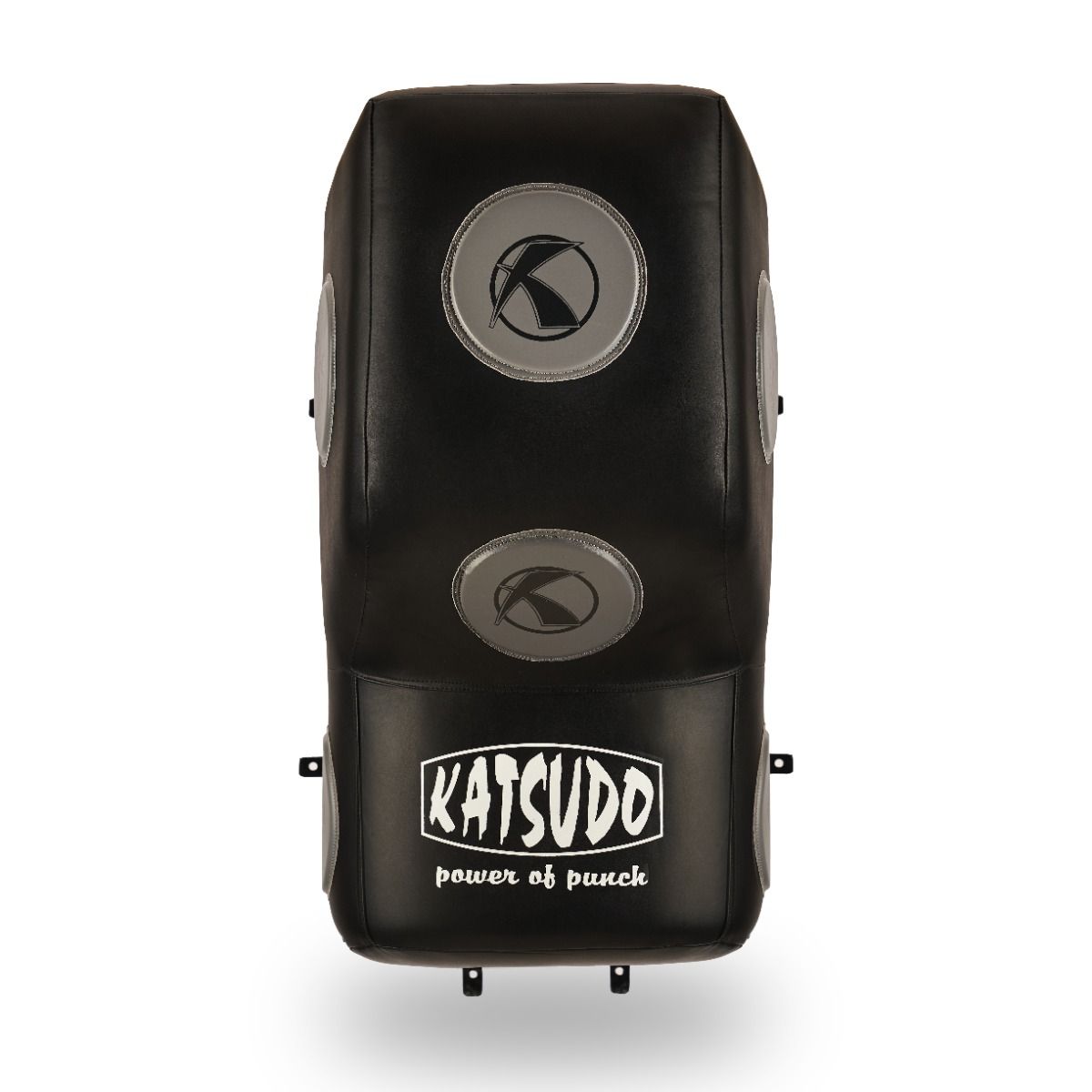 Katsudo Wall-Mounted Leather Punching Pad Pacton, Black