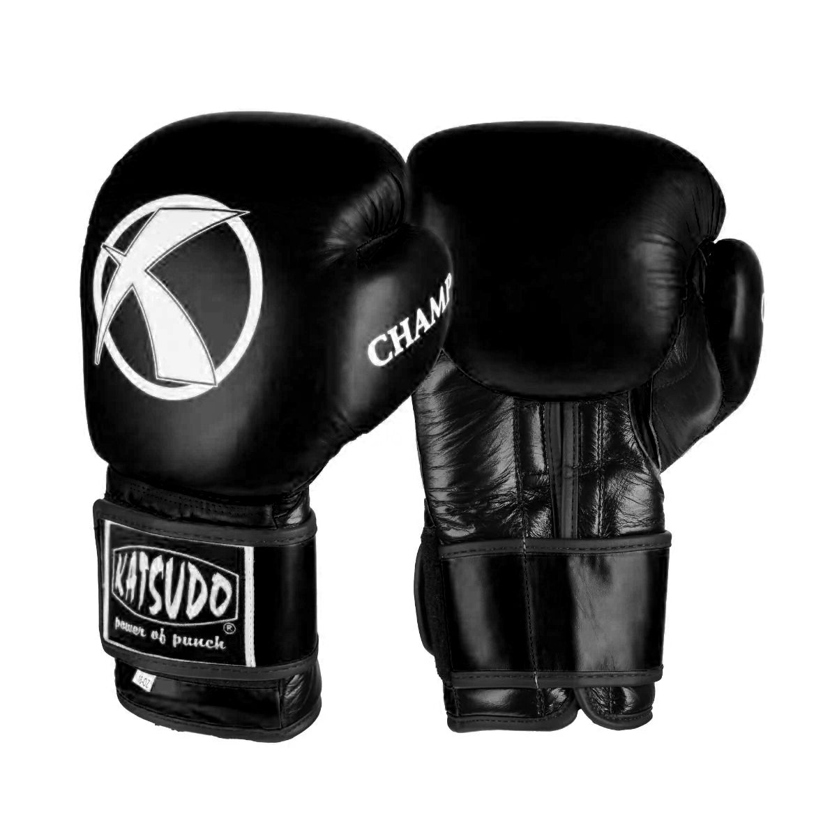 Katsudo Boxing Gloves Champion IV, Black