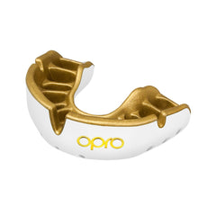 Opro Senior mouthguard Gold, white gold