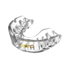Opro Senior mouthguard Gold, transparent