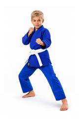 Katsudo Kio Kinder Jiu Jitsu Kimono, blau