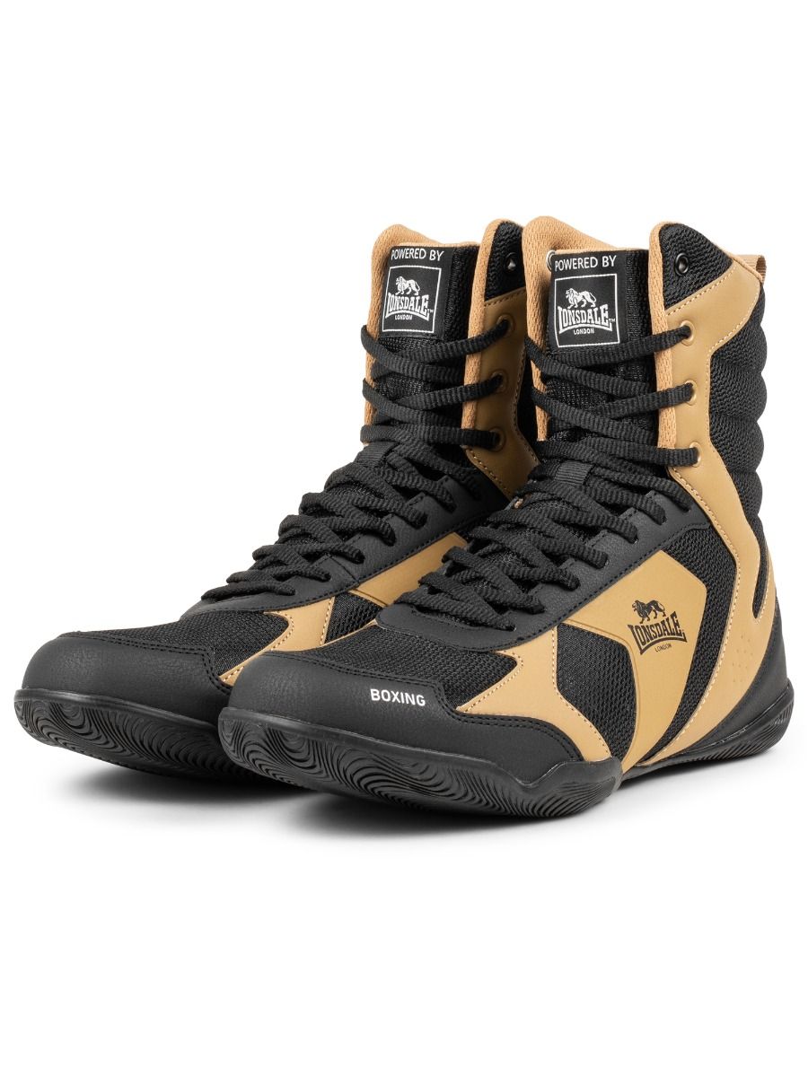 Lonsdale boxing shoes Heskin, black brown