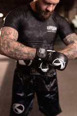 Katsudo mma rukavice Revenge, čierno biele
