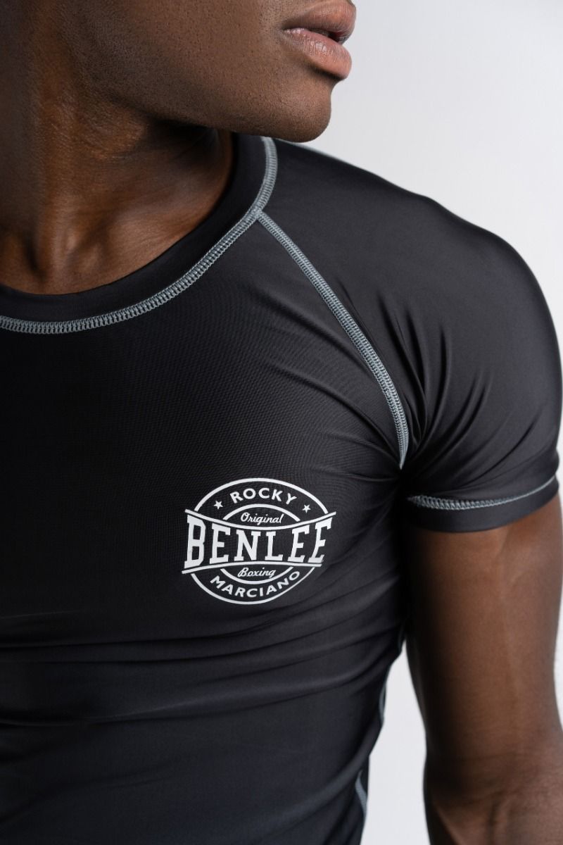 Ben Lee Men's Short Sleeve Performance T-Shirt Limehills, Black