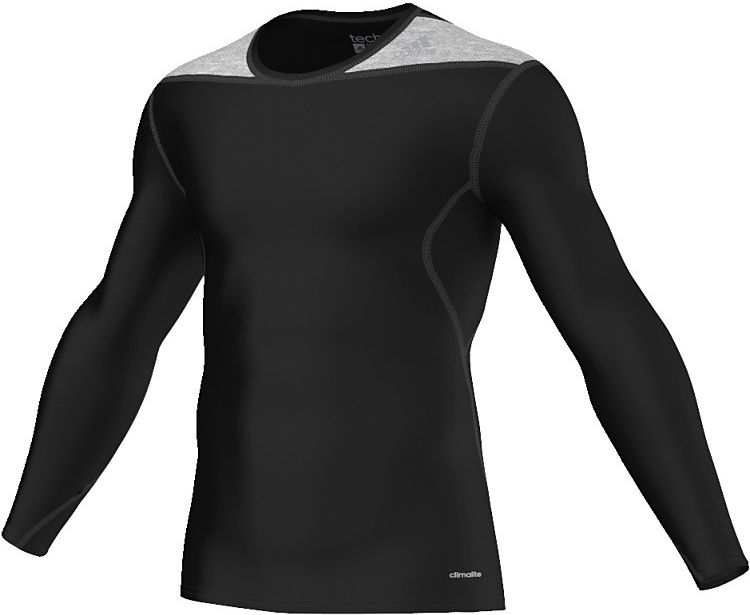 Adidas pánske dlhé tričko TF Base, čierne