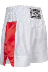 Ben Lee men's Muay Thai shorts Goldy, white