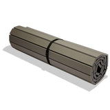 Zebra Exercise Mat Home Roll Out, Black