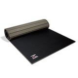 Zebra Exercise Mat Home Roll Out, Black