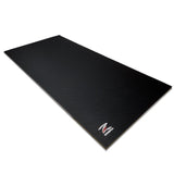 Zebra Exercise Mat Home Roll Out, Black