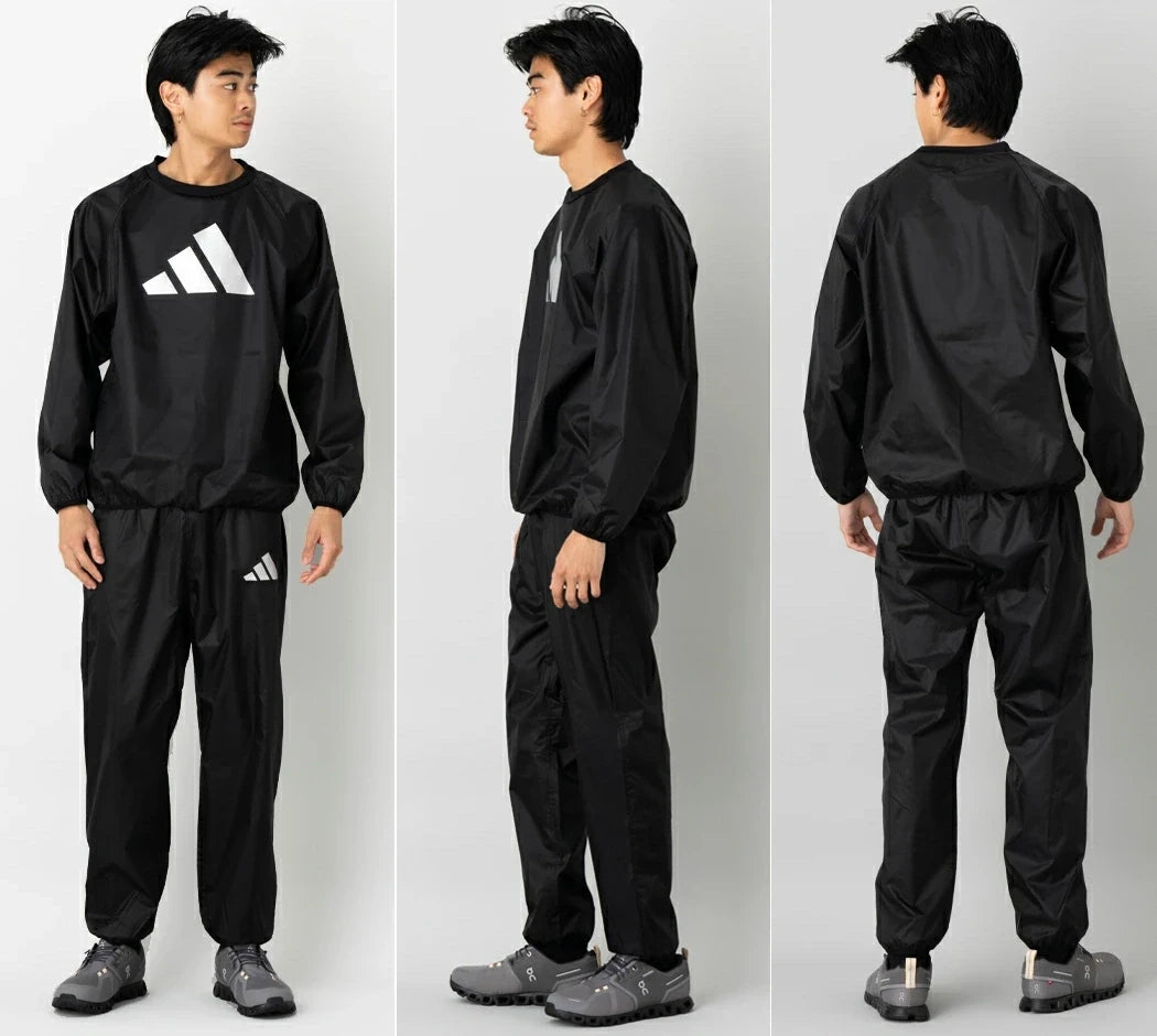 Adidas Sauna Suit Sweatsuit, Black