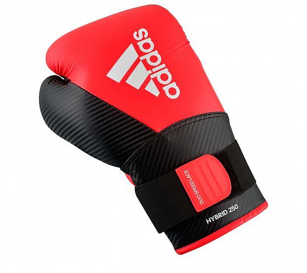 Adidas Boxing Gloves Hybrid 250, Red-Black
