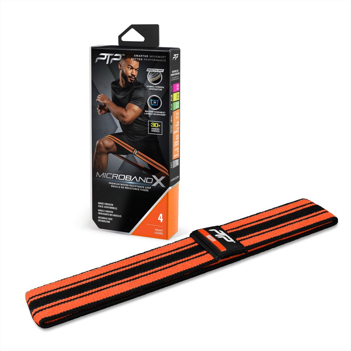 PTP Resistance Band MicrobandX Heavy, Orange