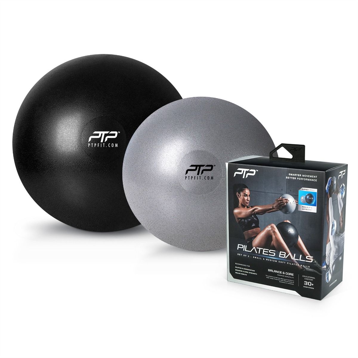 PTP Pilates Exercise Ball, 2pcs