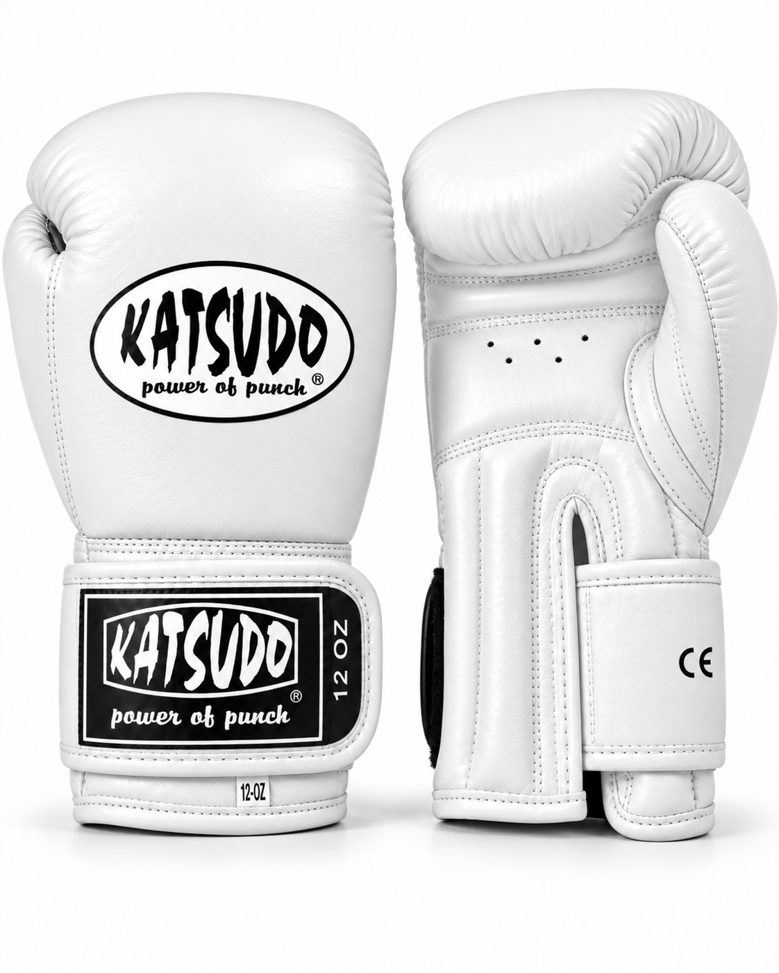 Katsudo boksarske rokavice Hawk, bele