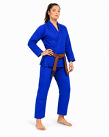 Katsudo Yori dámske Jiu Jitsu kimono 550g, modré