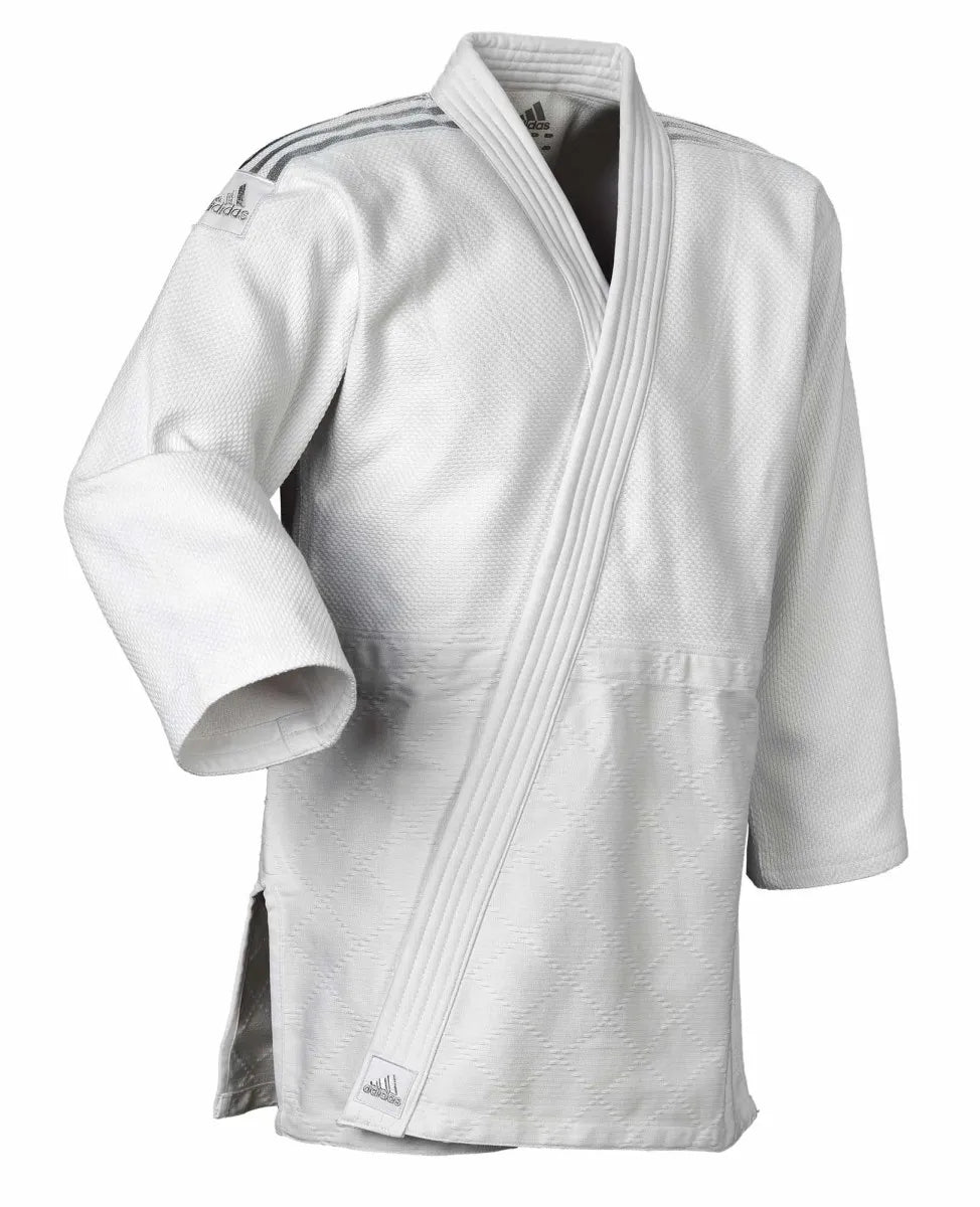 Adidas JU Kimono Contest Silver 650g, White