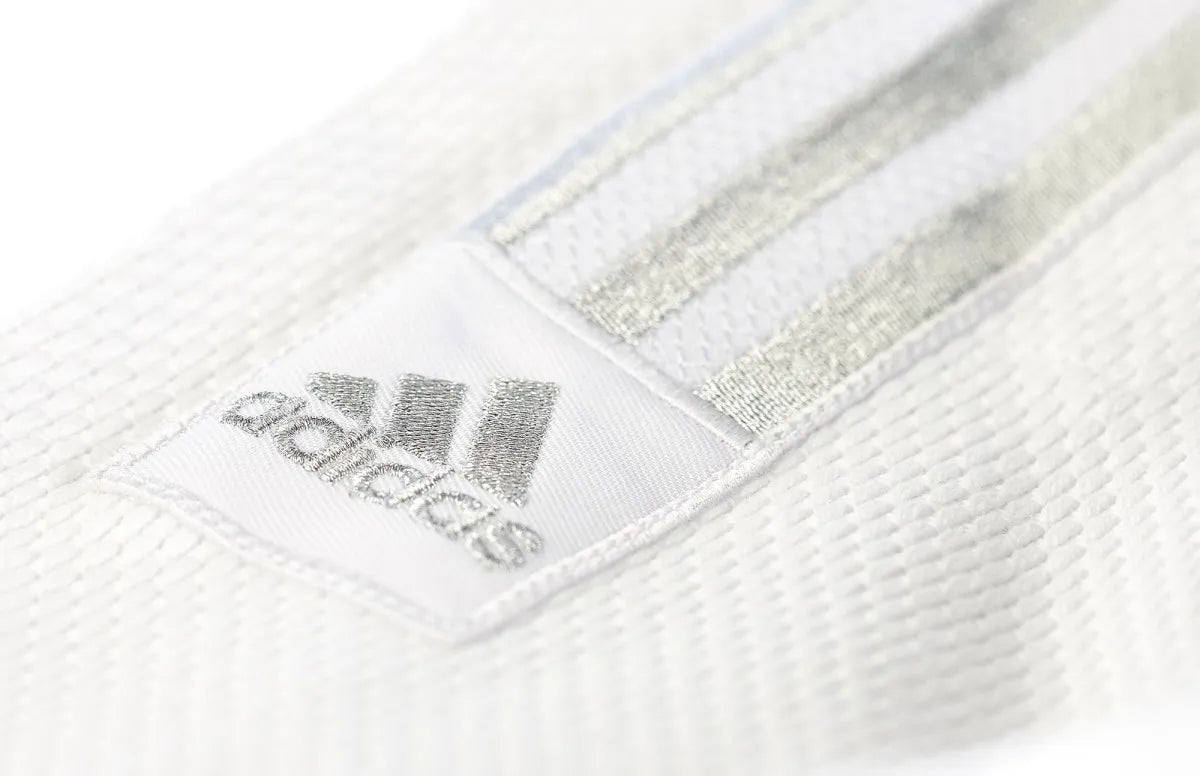 Adidas JU Kimono Contest Silver 650g, White