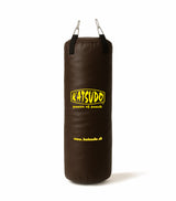 Katsudo kožené boxerské vrece Browny 70x30, hnedé