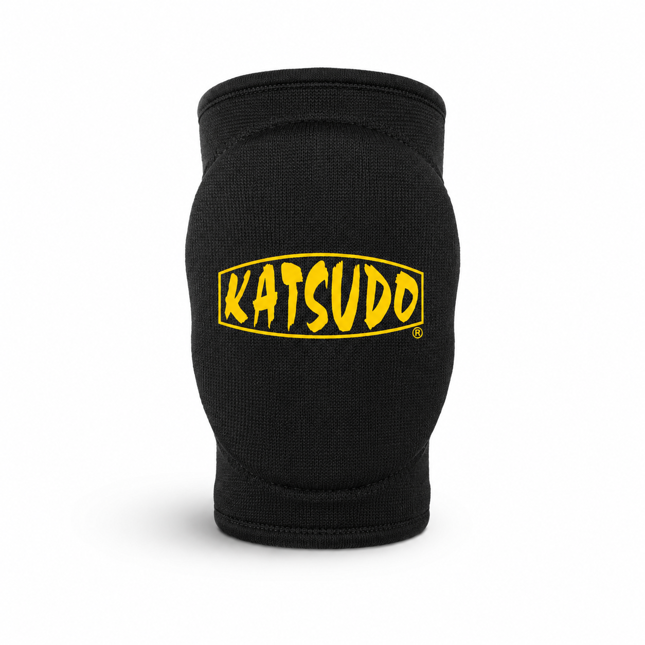 Katsudo Bastion knee guards, black-gold
