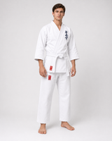 Katsudo Kyokushin kimono, white
