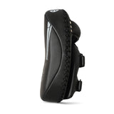 Katsudo Leather Arm Makiwara Curve 2pcs, White-Black