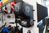 Katsudo Pacton Wall-Mounted Faux Leather Punching Pad, Black