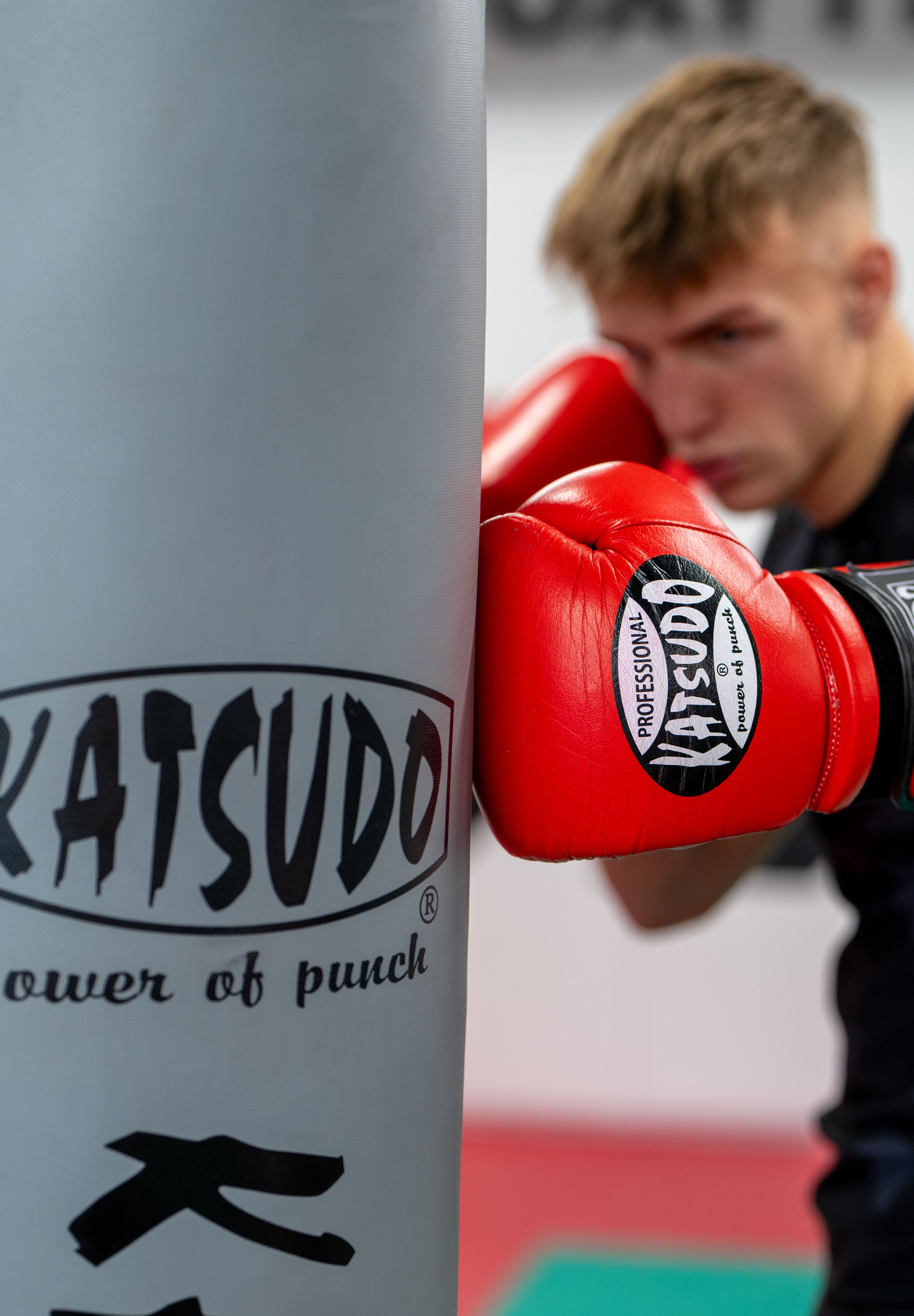 Katsudo Plastic Boxing Bag Texa, Gray