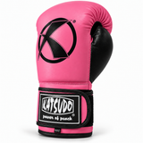 Katsudo boxing gloves Bloom, pink-black